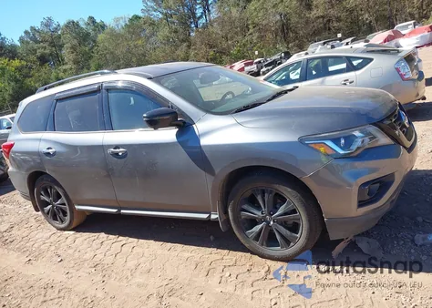 2018 Nissan Pathfinder Sl из США, поврежденный, VIN 5N1DR2MN0JC677439